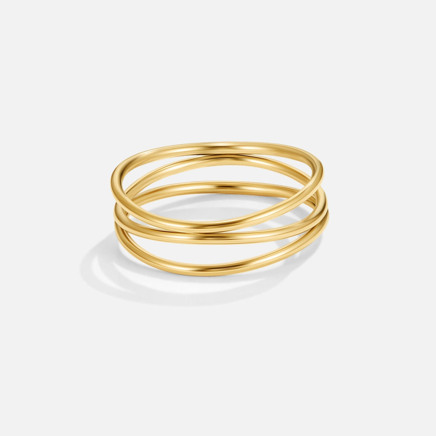 Infinity Loop - Gouden Ring
