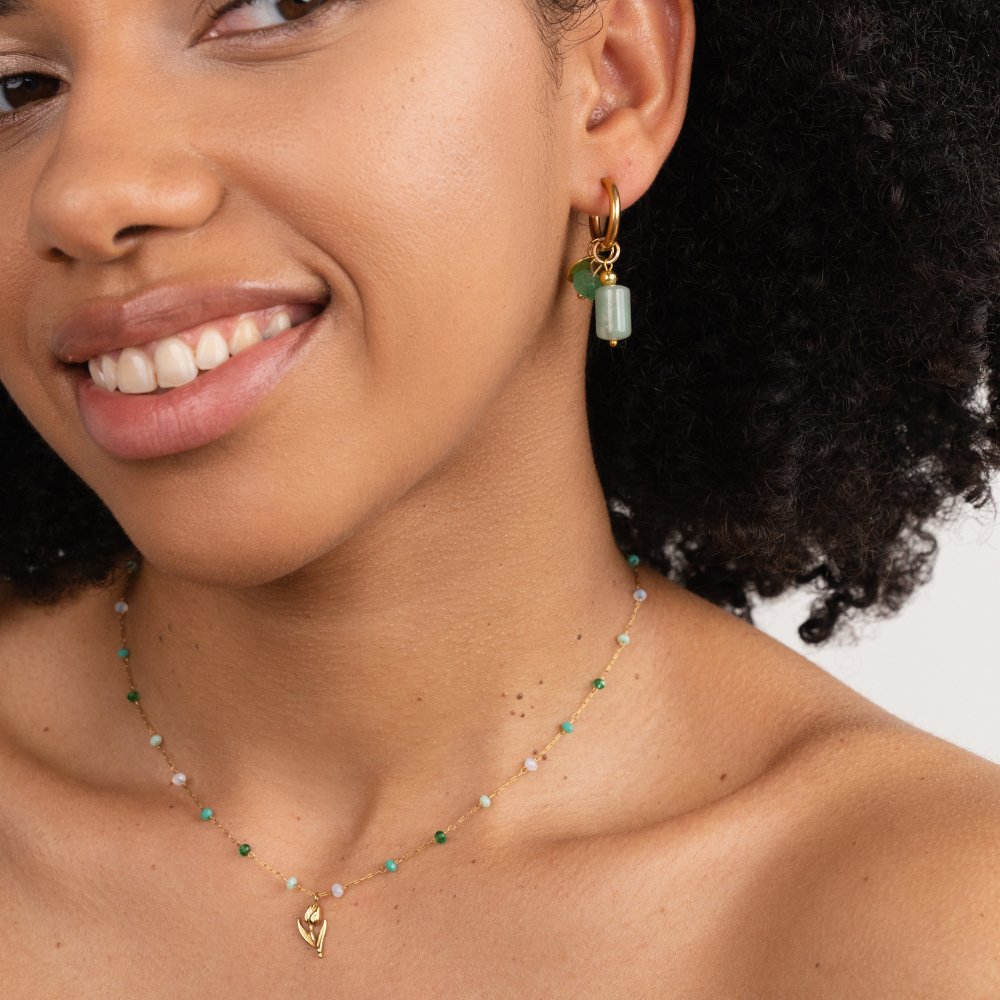 Gouden Tulpenparelketting