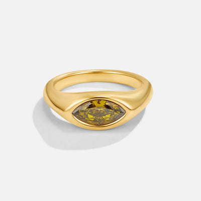 Groene Arizona Kristallen Ring