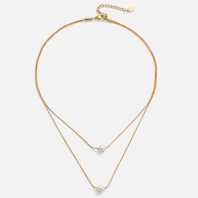 Gelaagde zoetwaterparelketting