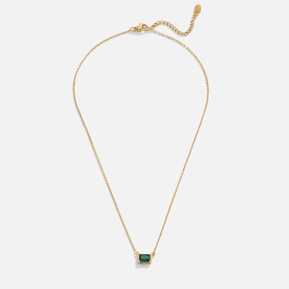 Moni Groene Smaragd-Halsband