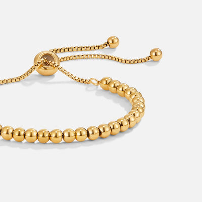 Nila Perlenarmband van Goud