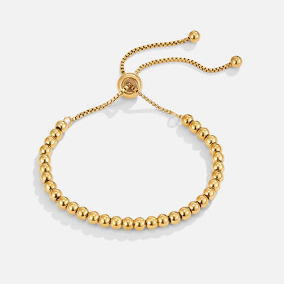 Nila Perlenarmband van Goud