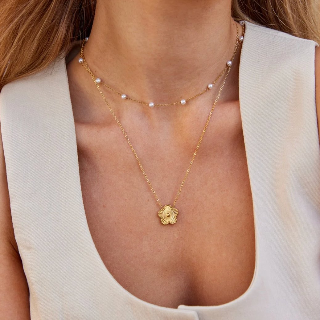 Reine Gouden Parelsnoer