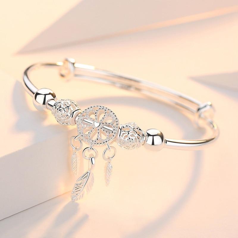 925 Zilver verstelbare dromenvanger armband