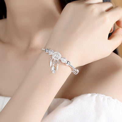 925 Zilver verstelbare dromenvanger armband