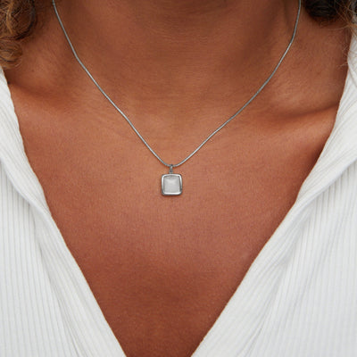 Riva Mondstein Hangertje Ketting