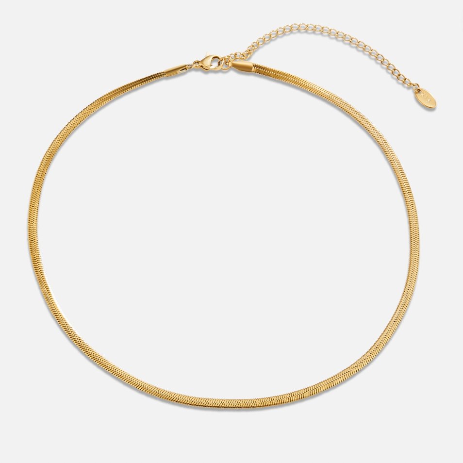 Slangenketting Gouden Halsketting