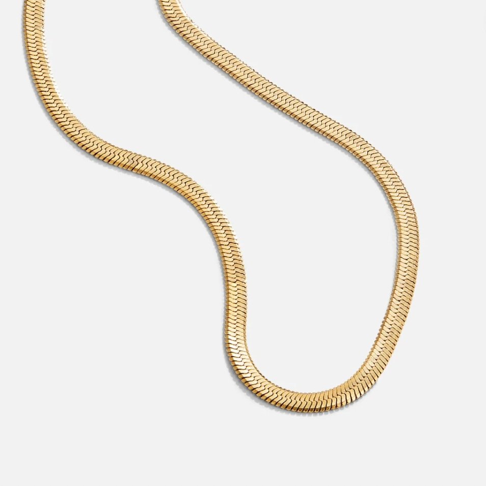 Slangenketting Gouden Halsketting