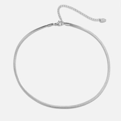 Sarya Slangenketting Zilveren Halsketting