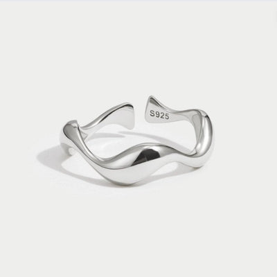 Waves - Minimalistische Ring