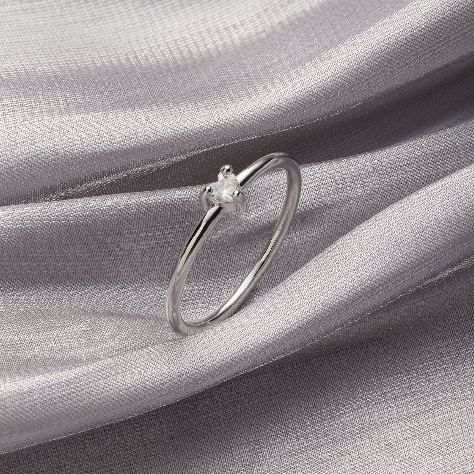 'Kleine Liebe' Kristallen Hartring