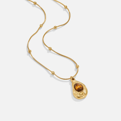 Tigerstein Hanger Ketting