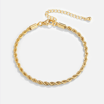 Verdraaide Chic Gouden Armband
