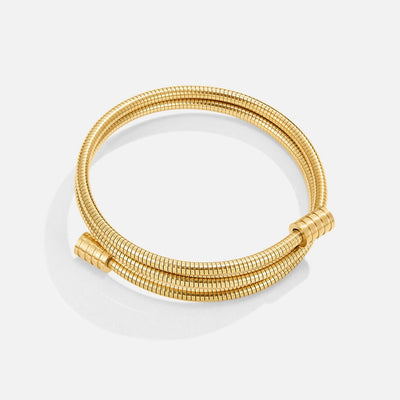 Verdraaide Gouden Armband