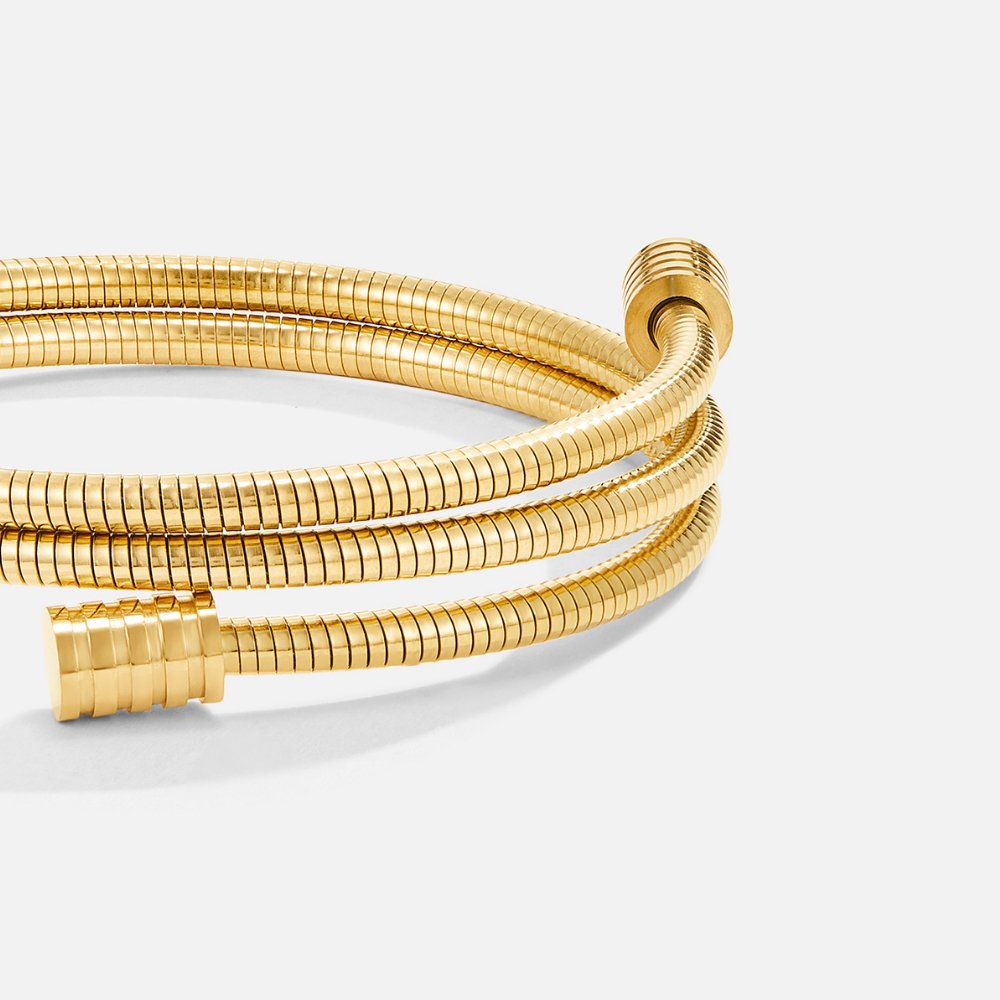 Verdraaide Gouden Armband
