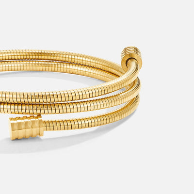 Verdraaide Gouden Armband