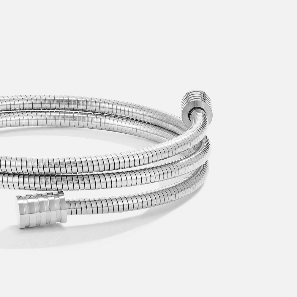 Verdraaid Zilverarmband